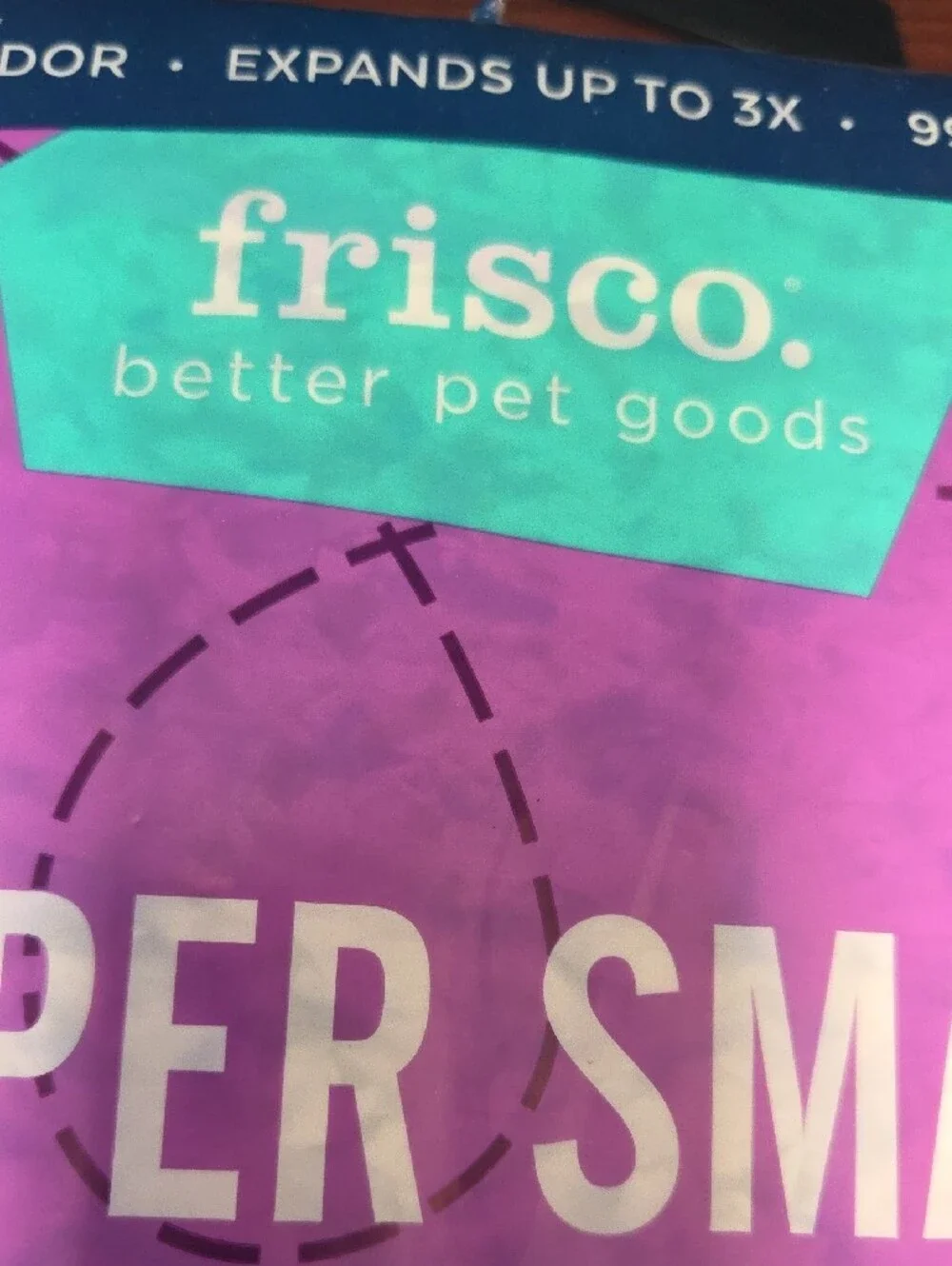 Frisco Paper Small Animal Bedding — White with Lavender Buds
